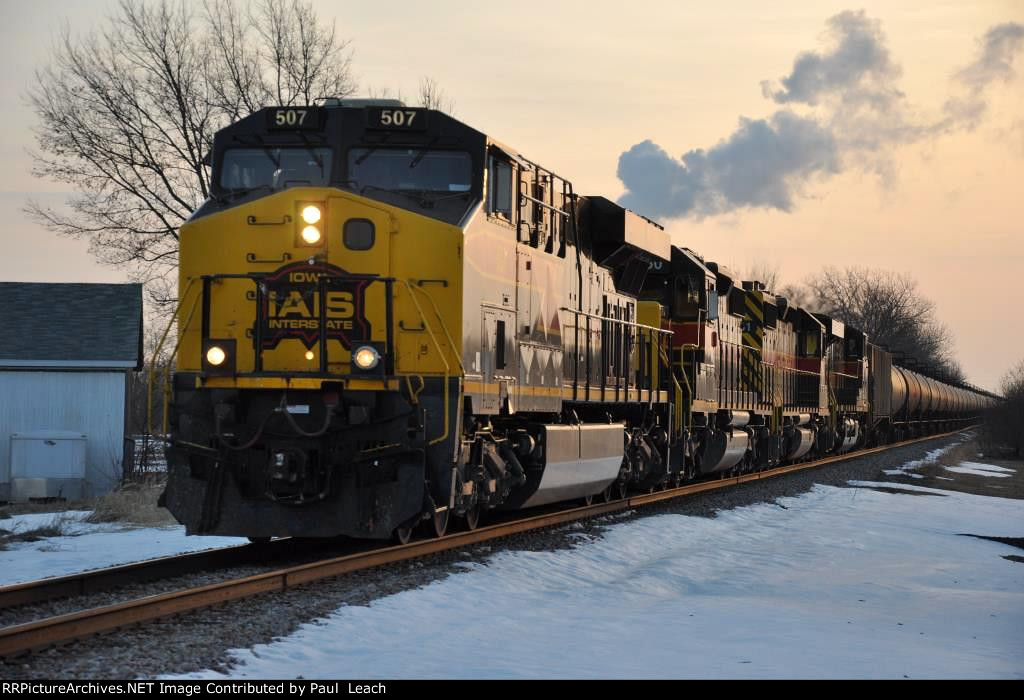 Ethanol loads cruise west